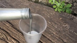 Красим серебрянкой .