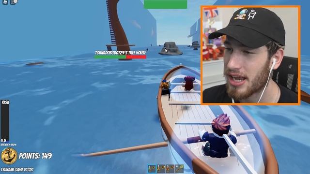 Drowning The ENTIRE POPULATION In Roblox! смотреть онлайн