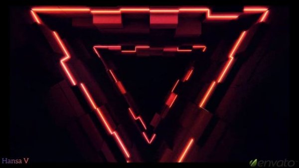 Envato Elements music | Art Abstract |Triangle Neon R | AudioVisual | Beautiful Fantasy music