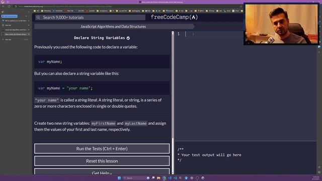 String - Learn JavaScript Basics by Following freeCodeCamp Curriculum 6 of 113 смотреть онлайн