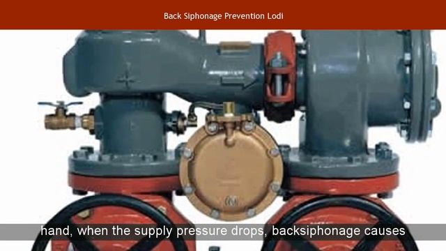 Back Siphonage Prevention Lodi смотреть онлайн