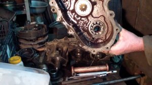 Дефектовка косозубой раздатки УАЗ с последующим занижением до 2,9