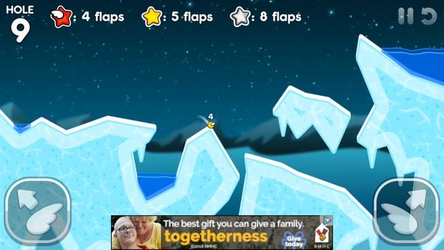 Flappy Golf 2 – Snow Field Hole 9 – Lowest Score – 4 Flaps смотреть онлайн