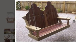 Как сделать качели скамейку своими руками