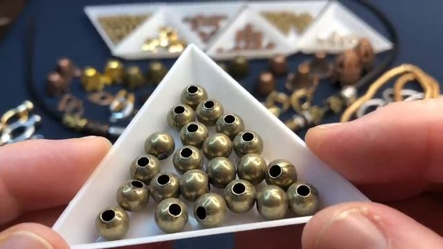 Бусины, концевики, гематит, швензы. Посылки с AliExpress. 14.12.2022. смотреть онлайн