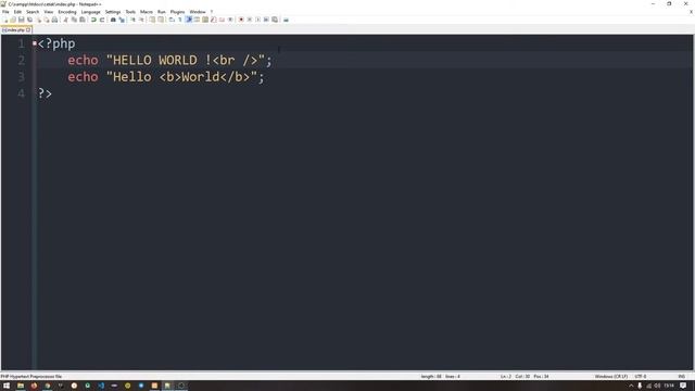 Cara menggunakan ECHO dan Print | PHP Web Programming смотреть онлайн
