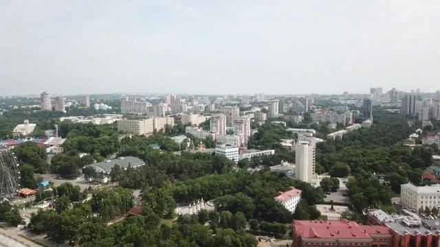 Путешествие из Владивостока в Петербург: ХАБАРОВСК Bird's eye view: смотреть онлайн