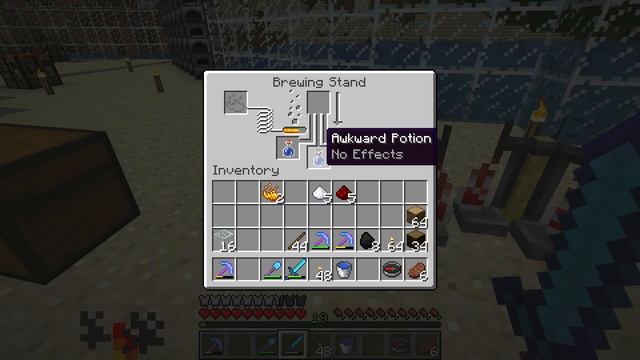 How to use a Brewing Stand to make Potions - Minecraft смотреть онлайн