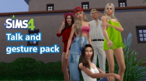 The Sims 4 Talking and gesture Animations - Download