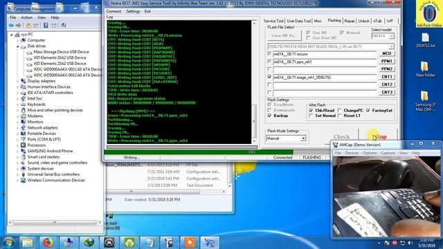 Nokia C3 00 rm 614 Flashing & Lock Code Reset without box смотреть онлайн