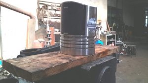 Установка поршневого пальца,  Дизель ЯМЗ 236/238.