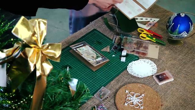 НОВОГОДНИЙ мастер-класс. Выпуск 2. Скраббукинг смотреть онлайн