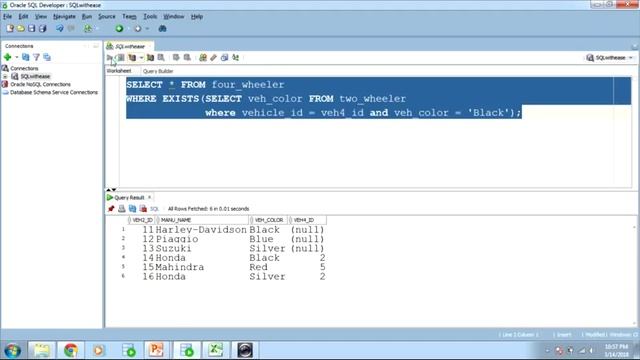 35. SQL EXISTS, how EXISTS differ from IN смотреть онлайн