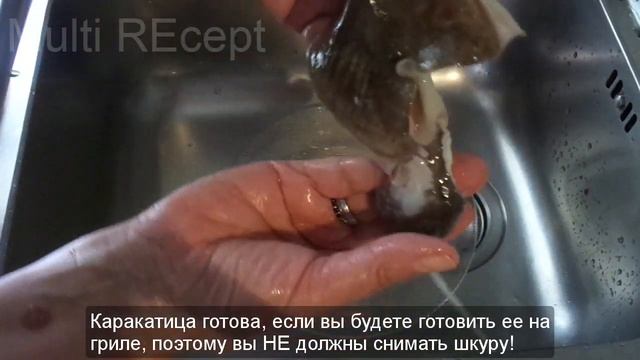 Как чистить маленькие каракатицы. Come pulire le seppie piccole. смотреть онлайн