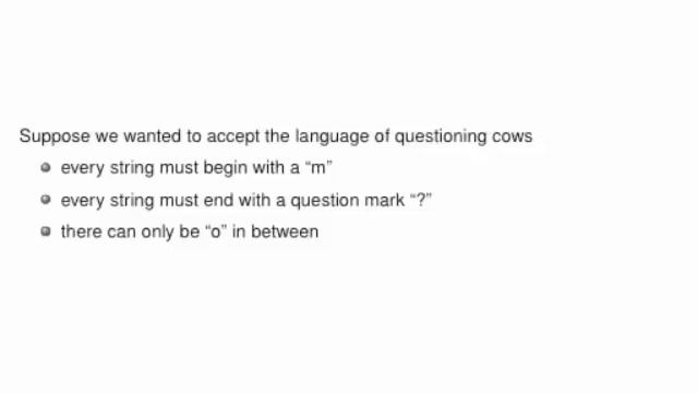 Computational Linguistics I: Morphology