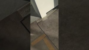 Укладка кварцвинила. Примыкание к скрытым дверям и керамограниту