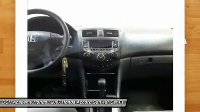 2007 Honda Accord Sdn AH72213A смотреть онлайн