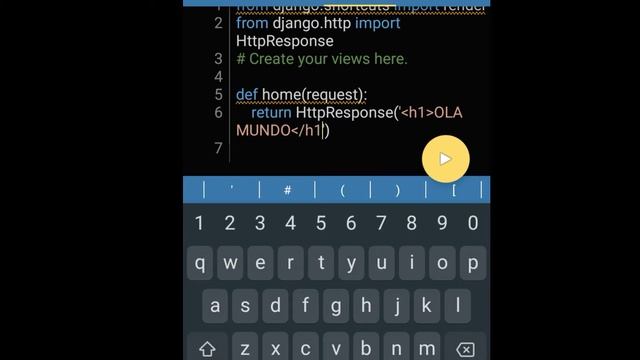 Criando tela "Hello world" com Django|python usando android(pydroid) смотреть онлайн