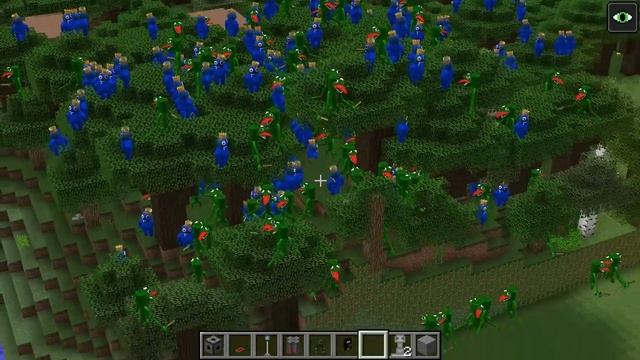 1000 RAINBOW FRIENDS vs TAJNA BAZA w Minecraft! смотреть онлайн