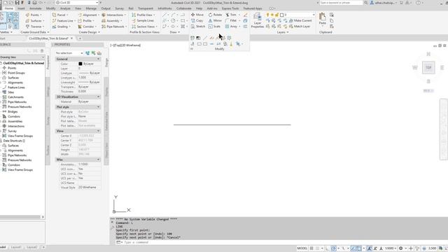 Civil 3D : RevCloud Breakatpoint & Quick Measure in AutoCAD 2021 & Civil 3D 2021 смотреть онлайн