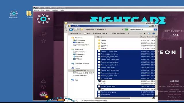 fightcade 2 instalacion facil con auto descargas de roms смотреть онлайн