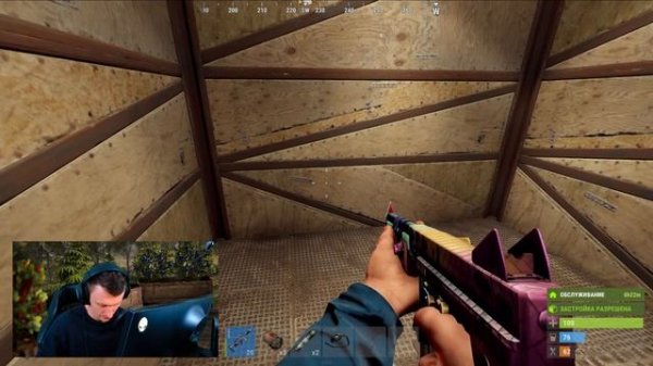 ДЕРЕВНЯ/ОТЕЛЬ на Rustoria.co - US Long cтрим/трансляция в Раст/Rust