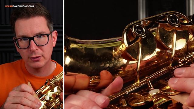 How to Fix Sticky Keys on a Saxophone - Easy guide смотреть онлайн
