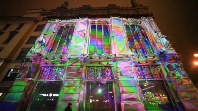 Световое шоу 8 марта 2017. Санкт-Петербург смотреть онлайн