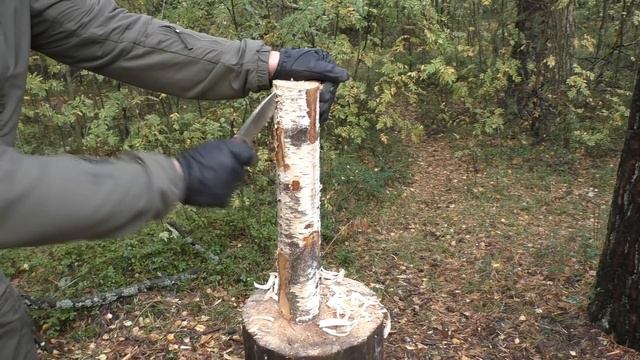 Нож T-WOOD Андрея Титова. Сканди в ноль. Уличный тест. смотреть онлайн