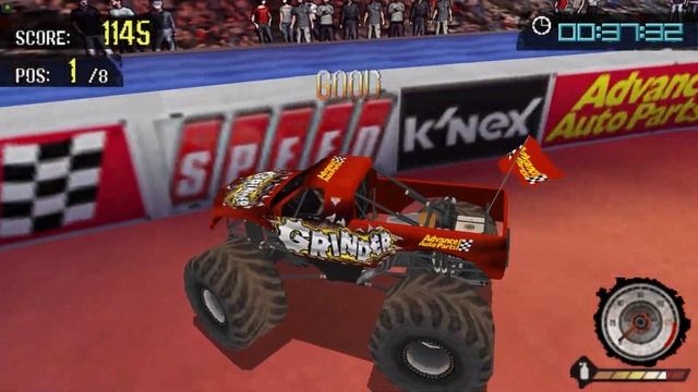 MONSTER JAM PATH OF DESTRUCTION (PSP) Career Mode - Part 2
