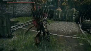 Elden Ring. Как разбить статую со светящейся трещиной во дворе замка Грозовой Завесы?