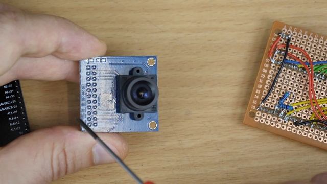 ESP32 with Camera and TFT Display (OV7670, FIFO) смотреть онлайн