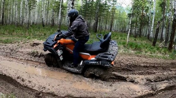 Немного покатушек на новом CFMOTO 600