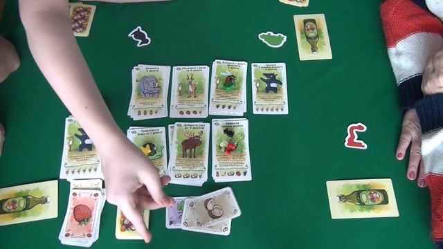 Фруктогонщики - играем в настольную игру. Fabled Fruit board game. смотреть онлайн