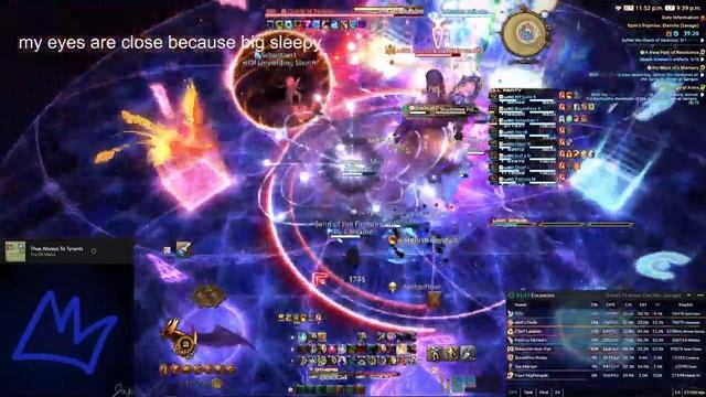 Crayon Crew E12S Oracle of Darkness Double Apoc Cleanup [FFXIV] смотреть онлайн