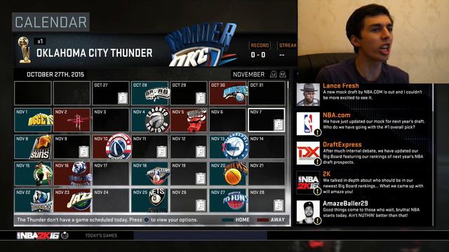 82-0 CHALLENGE - NBA 2K17 ROSTER FANTASY DRAFT! NBA 2K16 MY LEAGUE смотреть онлайн