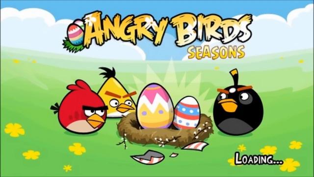 Angry Birds Seasons - Easter Eggs Theme (+ Ambient) смотреть онлайн