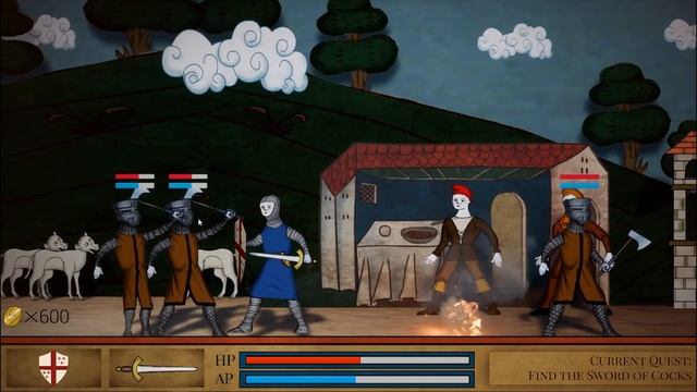 “The Tale Of Sir Edmund, Knight of the Fish” Gameplay смотреть онлайн