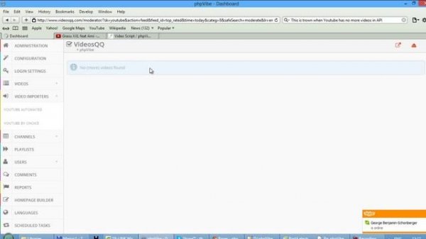 PHPVibe Video CMS -  PHP Youtube API video importer