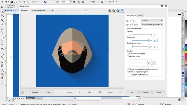 VETORIZAÇÃO AVANÇADA - Como vetorizar logotipo no Corel Draw 2017! смотреть онлайн