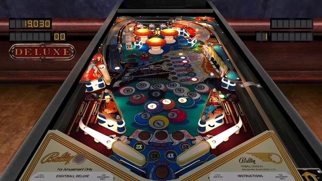 PinballArcade - Eight Ball Deluxe (Balley) смотреть онлайн