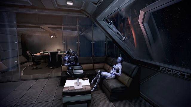 Normandy SR2 Ambiente: Garrus & Liara Chillin [Mass Effect 3: Legendary Edition - 4K] смотреть онлайн