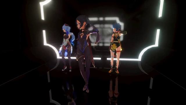 [Genshin Impact MMD] EVERGLOW - Adios [Mona, Ganyu and Xiangling] смотреть онлайн