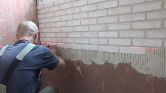 Укладка декоративного камня из гипса (часть 1) смотреть онлайн