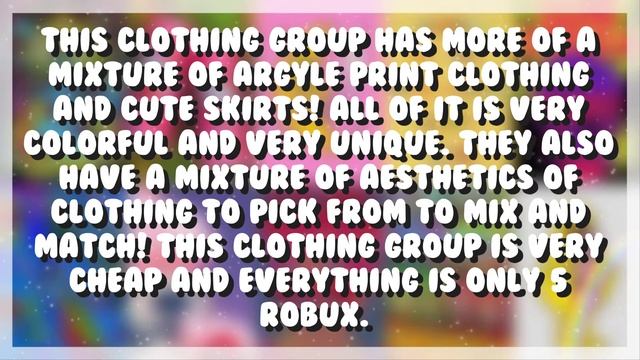 5 CHEAP Indie/Kidcore Roblox Clothing Groups | lovinqq смотреть онлайн