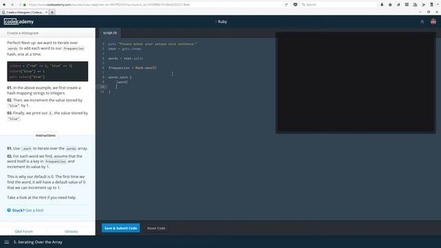 Ruby - lesson #20: Histogram Project смотреть онлайн