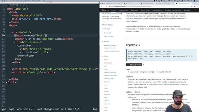 Vue.js – The Hard Way (Ep10) смотреть онлайн