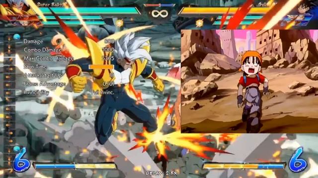 ALL Baby Vegeta (Super Baby 2) Anime References Dragon Ball FighterZ! смотреть онлайн