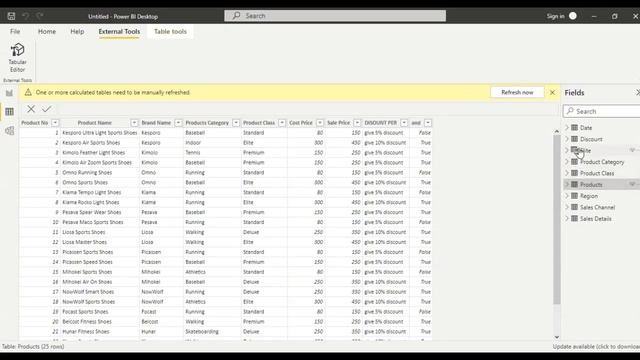 Creating calculated table using Tabular Editor in Power BI смотреть онлайн