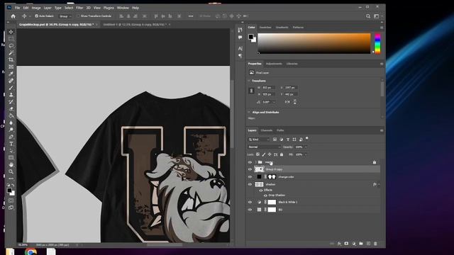 Easy Way To Create Realistic T-Shirt Mockup | Oversize Photoshop Tutorial смотреть онлайн